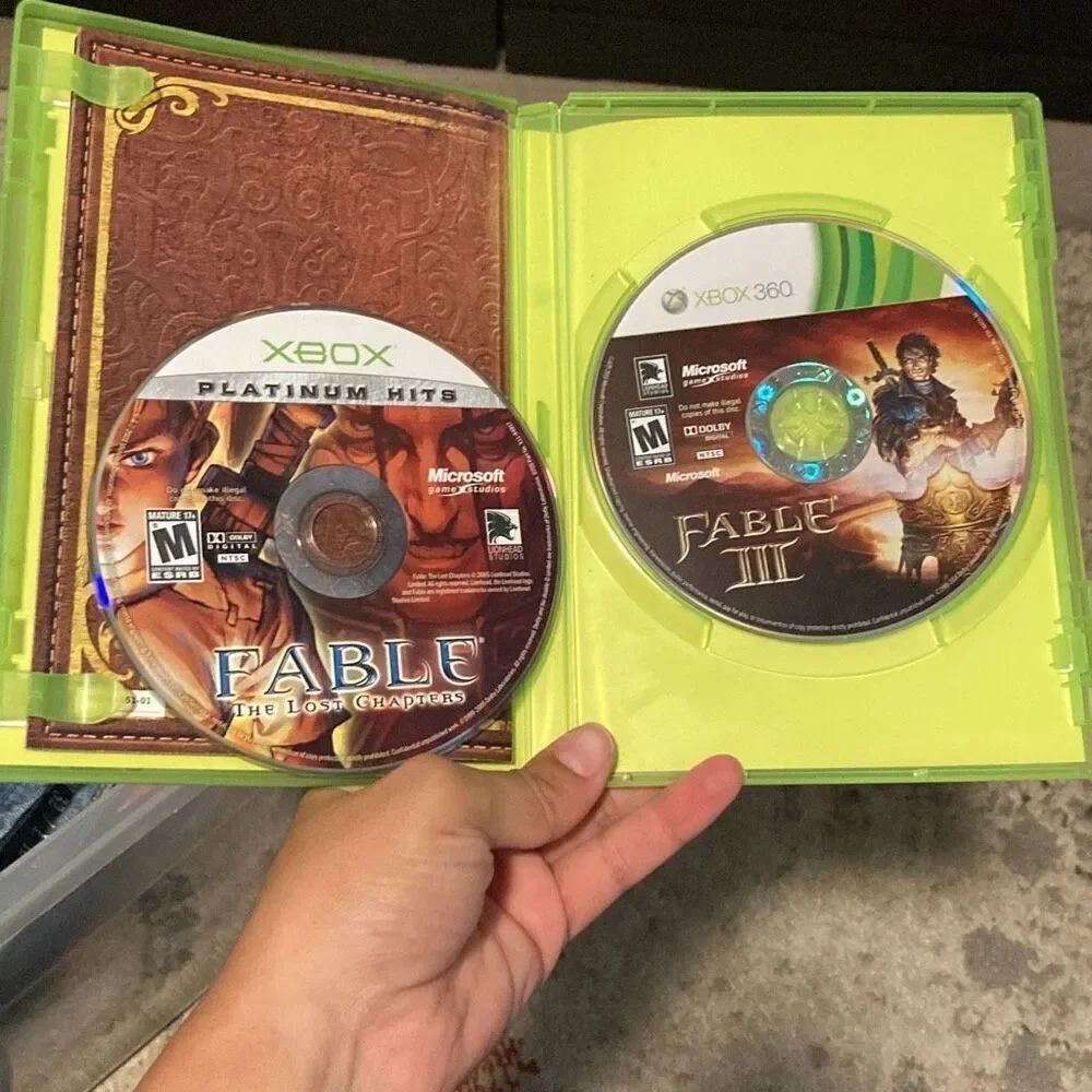 Fable III Xbox 360 + Fable The Lost Chapters Bonus Disc – Complete w/ Case